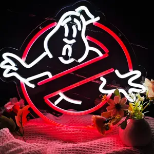 Monster Neon Light Decoration, Neon Light Sign, Led Neon Sign, USB Powered, Perfect for Halloween Party Club Decorations, Bar Parties, Man Cave & Men's Cave Neon Lights