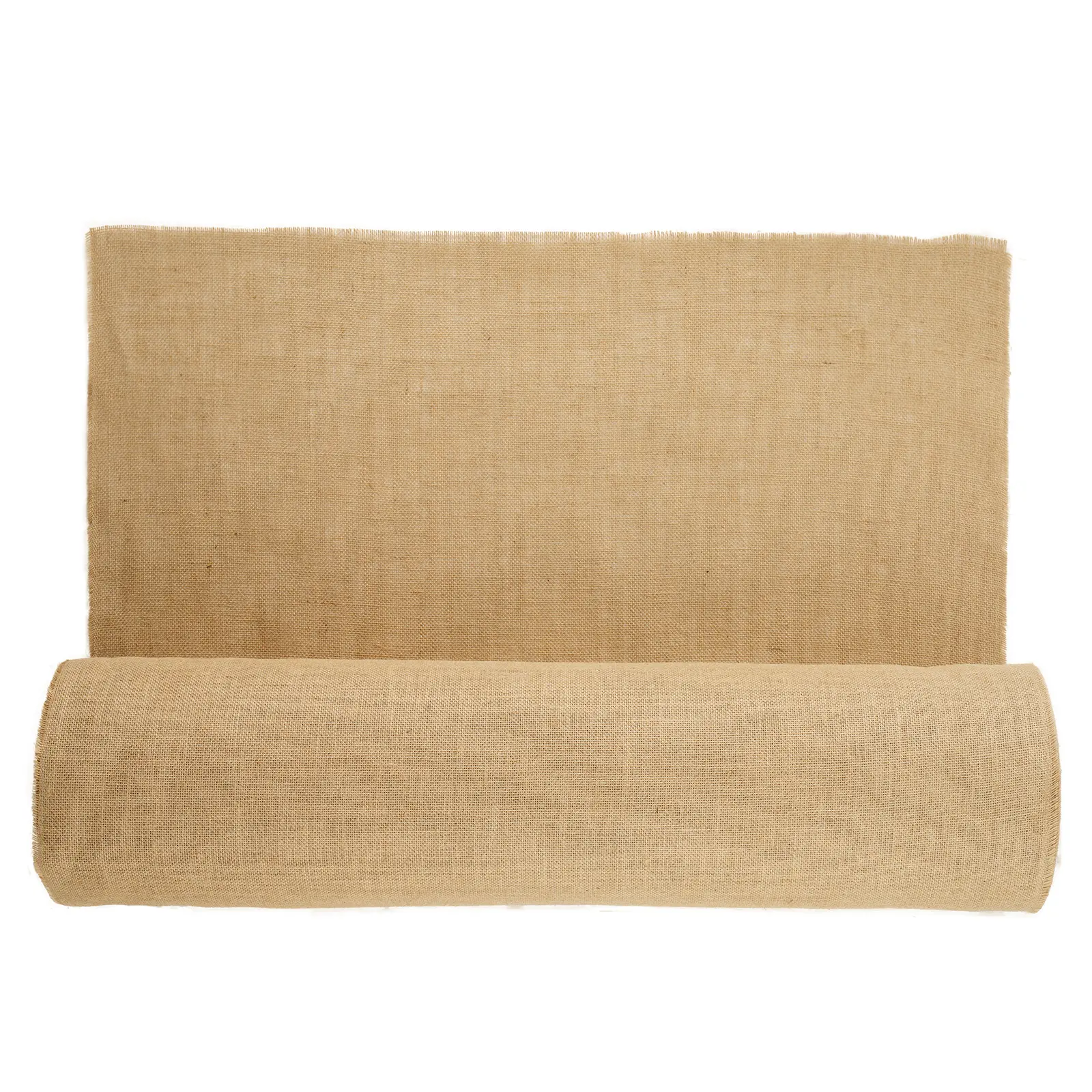 Burlap Fabric Roll, 36" x 150 ft & 50 x 50 High Density Wide Natural Burlap Fabric Rolls, Jute Fabric Burlap Tree Wrap Roll, for Decor, Crafts, Wedding, Gardening, Plant & Tree Winter Covering