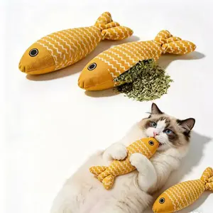 Cat Toys Saury Fish, Toys Soft and Durable, Interactive Cat Kicker Toys for Indoor Kittenfor All Breeds