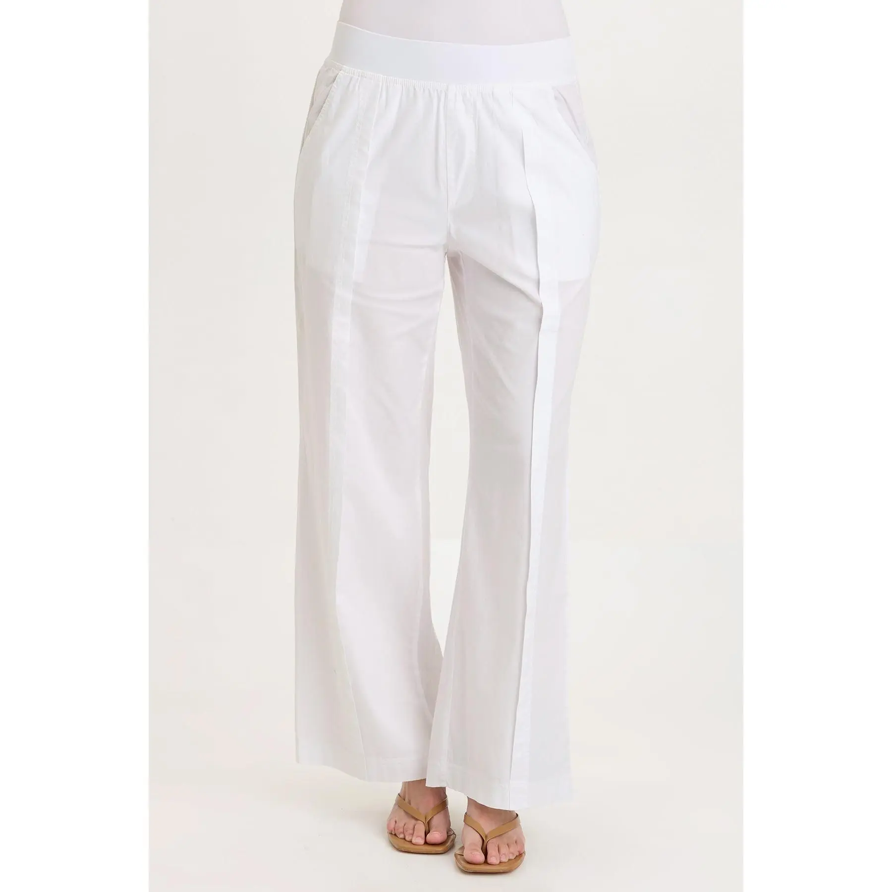 Bay Poplin Straight Leg Pant