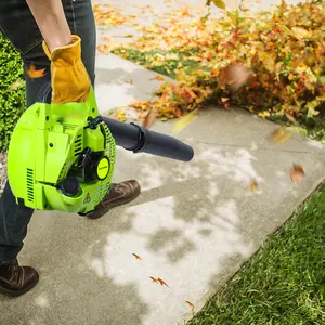 Springtok 26cc Handheld Gas Blower 2-Stroke Handheld Leaf Blower, Gas Powered Leaf Blower, 26cc Handheld Gas Blower, Powerful Clearing Blower for Lawn Care, leaf Blowing & Yard Cleaning