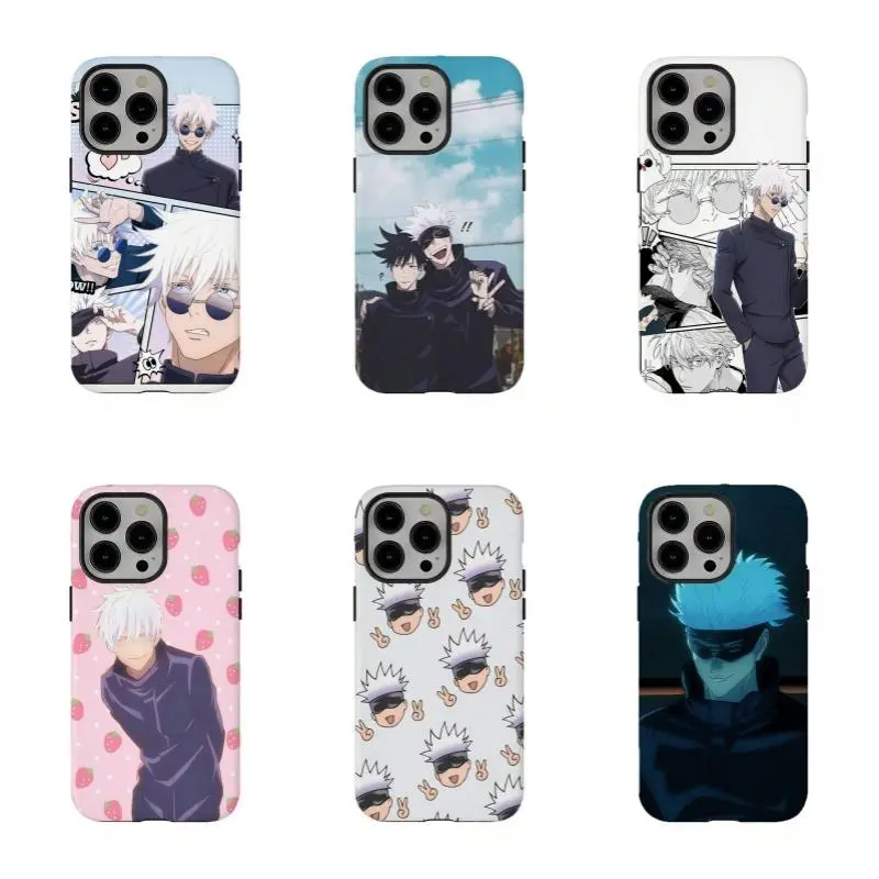 Anime Custom Wireless Protective Phone Cover - Shock-Resistance Accessory for iPhone 11/12/13/14/15/16/17 ProMax Plus, Samsung Devices, Ideal Gift for Anime Fans
