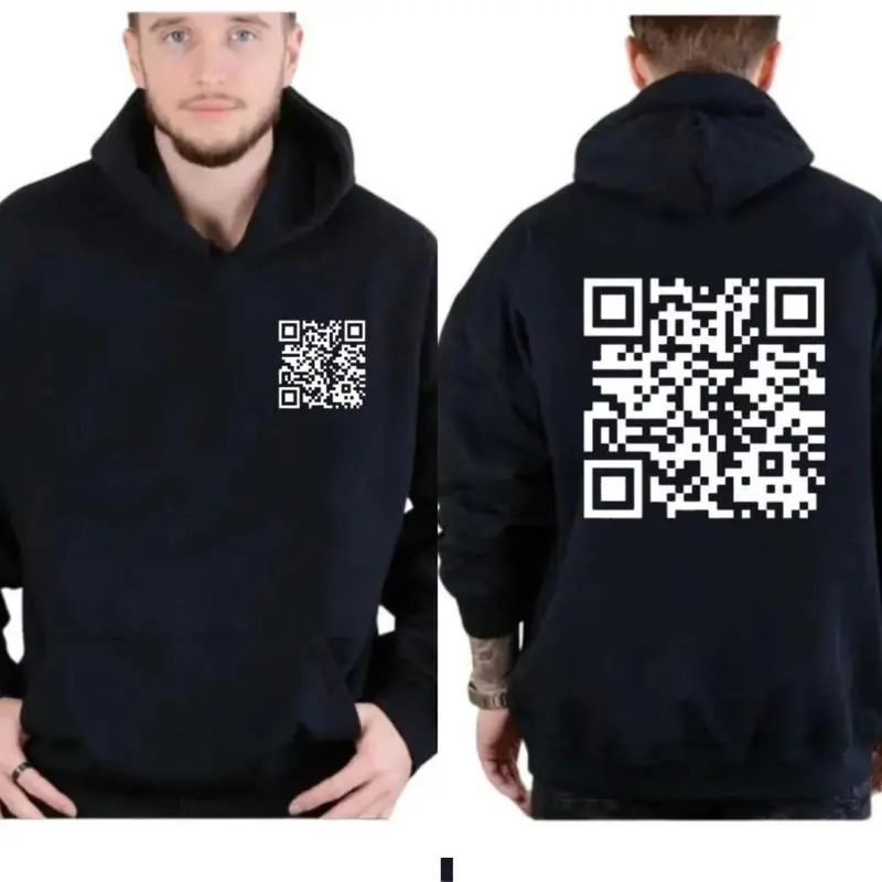 F You And Your Feelings QR Code Hoodie For Men For Women F You And Your Feelings QR Code Hoodie For Men For Women