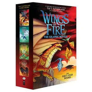 Wings of Fire #1-#4: A Graphic Novel Box Set (Wings of Fire Graphic Novels #1-#4) -- Tui T. Sutherland, Mixed Media Product