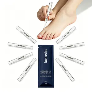 Lunavia Antifungal Pen UNDECYLENIC ACID 25% for Athlete's Foot Jock Itch & Ringworm Treatment 3ML Toe Polish Vecnythra Solution