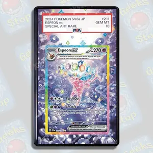 Espeon ex Prismatic Evolutions PSA Beckett Extended Art Display Case for Card