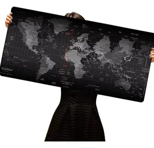 Large size map mouse pad gamer computer home office laptop decoration anti-slip keyboard mats accessories Mousepad XXL Desk Mat For PC Keyboard