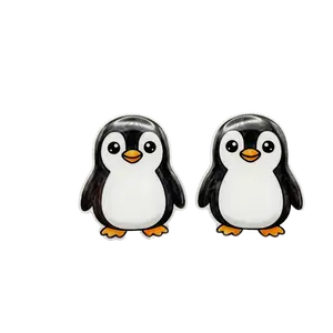 Penguin Stud Earrings
