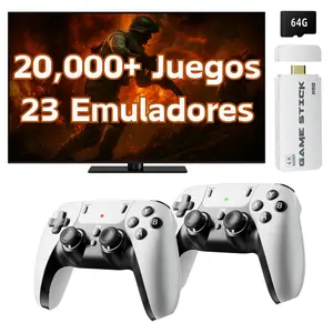 Retro Gaming Console, Retro Game Stick with 20,000+ Games, HDMI Output Plug and Play,With Dual Wireless Controller, for TV Monitor Video Console
