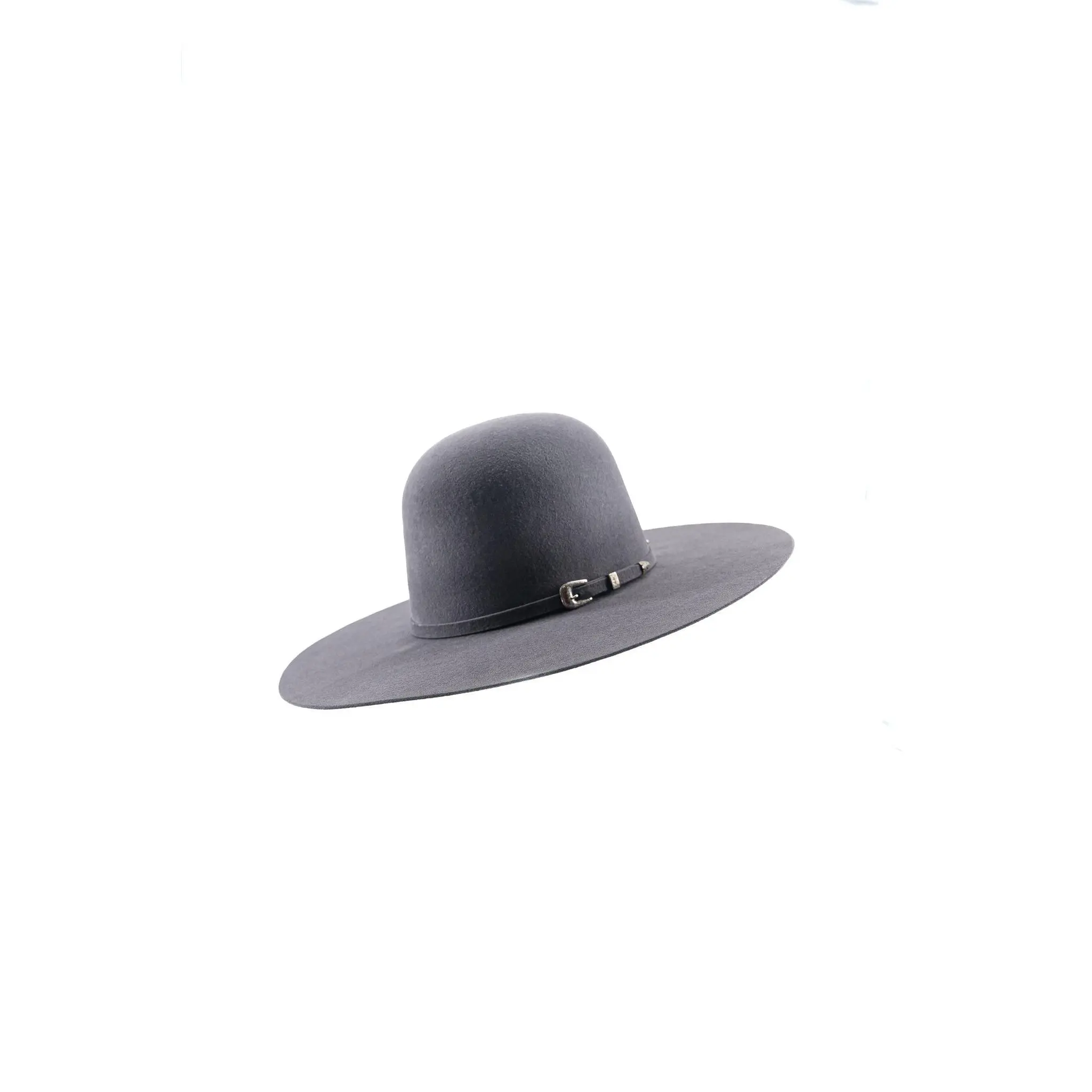 Rock'em 6X Dark Gray Beaver Open Crown Felt Cowboy Hat