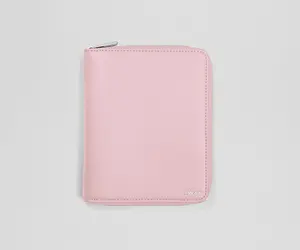 Travel Wallet in Glacial Pink
