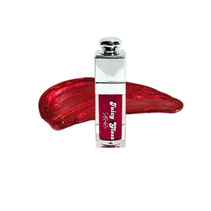Cranberry Crush - Deep Red - Color Changing Lip Gloss - Cosmetic, Makeup, Glossy Lip Stain
