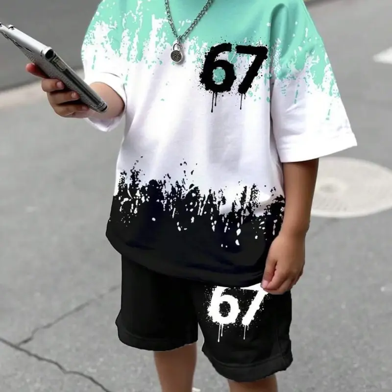 Trendy Kids Street Art, Cool and Tough Outdoor Wear Clothes Kids