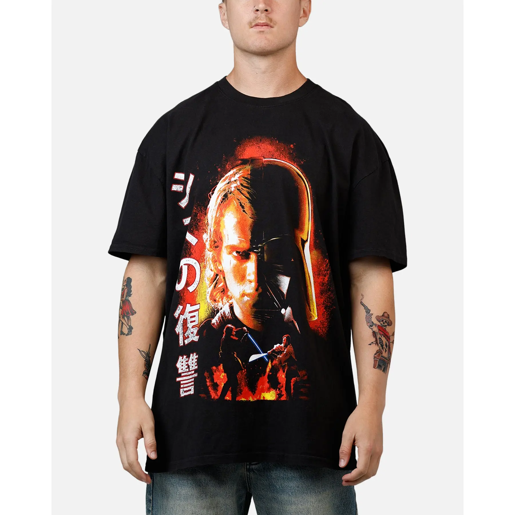 73Studio Star Wars Japan '05 Revenge Of The Sith T-Shirt Black