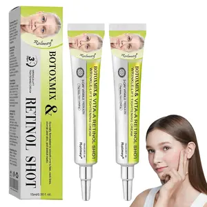 Botoxmix & Vita-A Retinol Shot Wrinkle-Lift Tightening Cream, Advanced Retinol Body Lotion, Anti Wrinkle Cream - Natural Pore Minimizer, Wrinkles & Fine Lines for All Skin