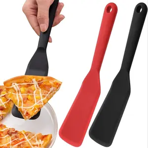 Silicone Heat Resistant Spatula, 1 Count Non-stick Fried Fish Shovel, Household Tool Cooking Spatula, Kitchen Accessories for Nonstick Cookware, Utensils