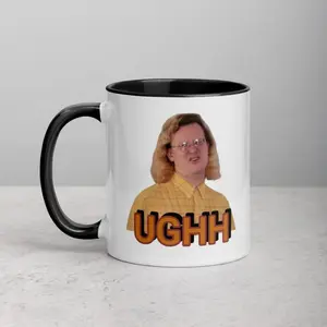 Dye-Ceramic James Themed Drink Cup - Reusable, Washable Coffee Mug, Love on The Spectrum Gift Idea
