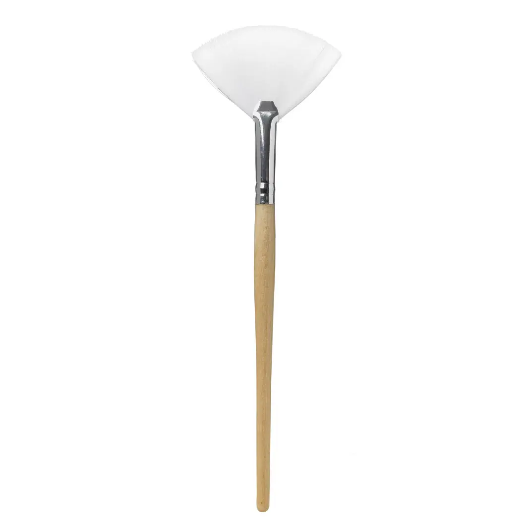 Eminence Organics Synthetic Fan Applicator Brush, Professional Skincare Tool for Precise Skincare Product Application