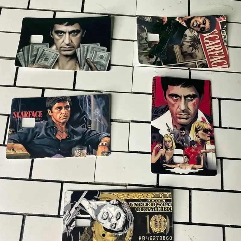 Tony Montana credit card skin sticker decal