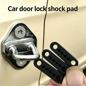 Silicone Car Door Shock Absorber Pads | Door Lock Dampers, Quiet Slam Stopper & Anti-Collision Bumper Protector for Car Truck SUV Soundproof Buffer