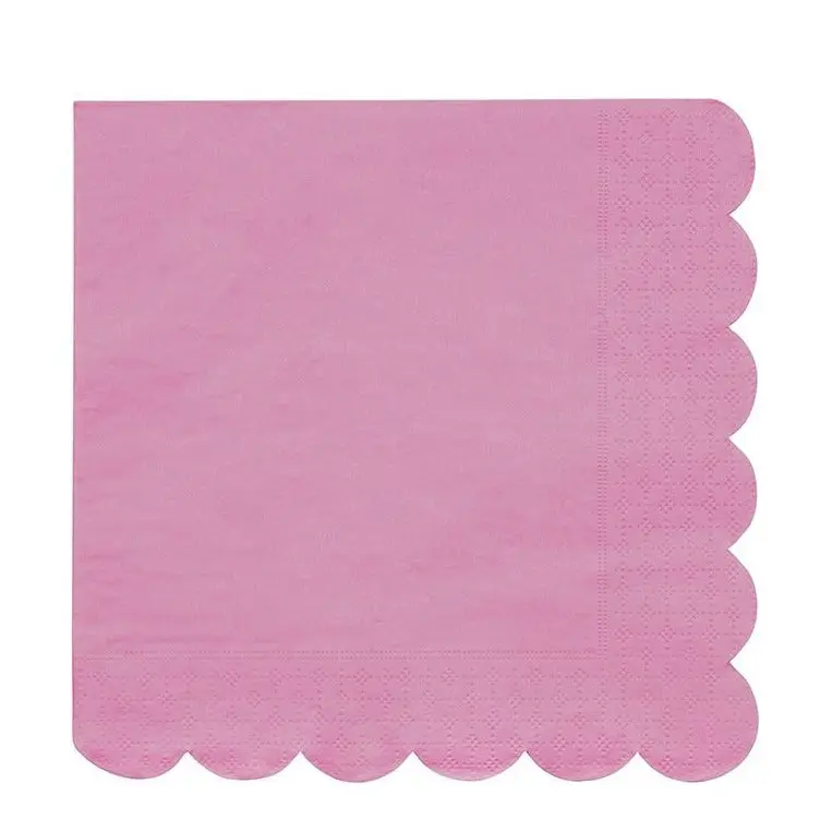 SIMPLY ECO DEEP PINK NAPKINS