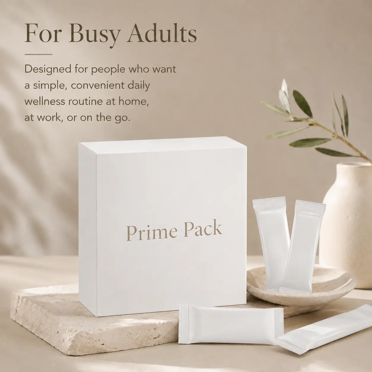 NeoLife Prime Pack Dietary Supplement | Prime Years Nutrition | 30 Daily Packets