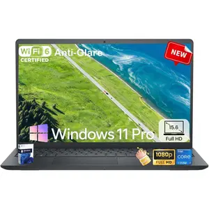 Dell 15 Touchscreen for Business Laptop Computer - 15.6" Anti Glare FHD Display, 13th Gen Intel 10-Core i7-1355U (up to 5.00 GHz), 64GB RAM, 2TB SSD, Wif6, Windows 11 Pro, Copilot