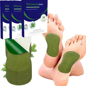 36-Pack Self-Heating Mugwort Foot Patches for Feet, Neck, Back, Waist, and Hands -  Essential for Home Use, Unisex