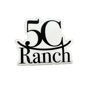 Rockin' 5C Ranch Die Cut Sticker