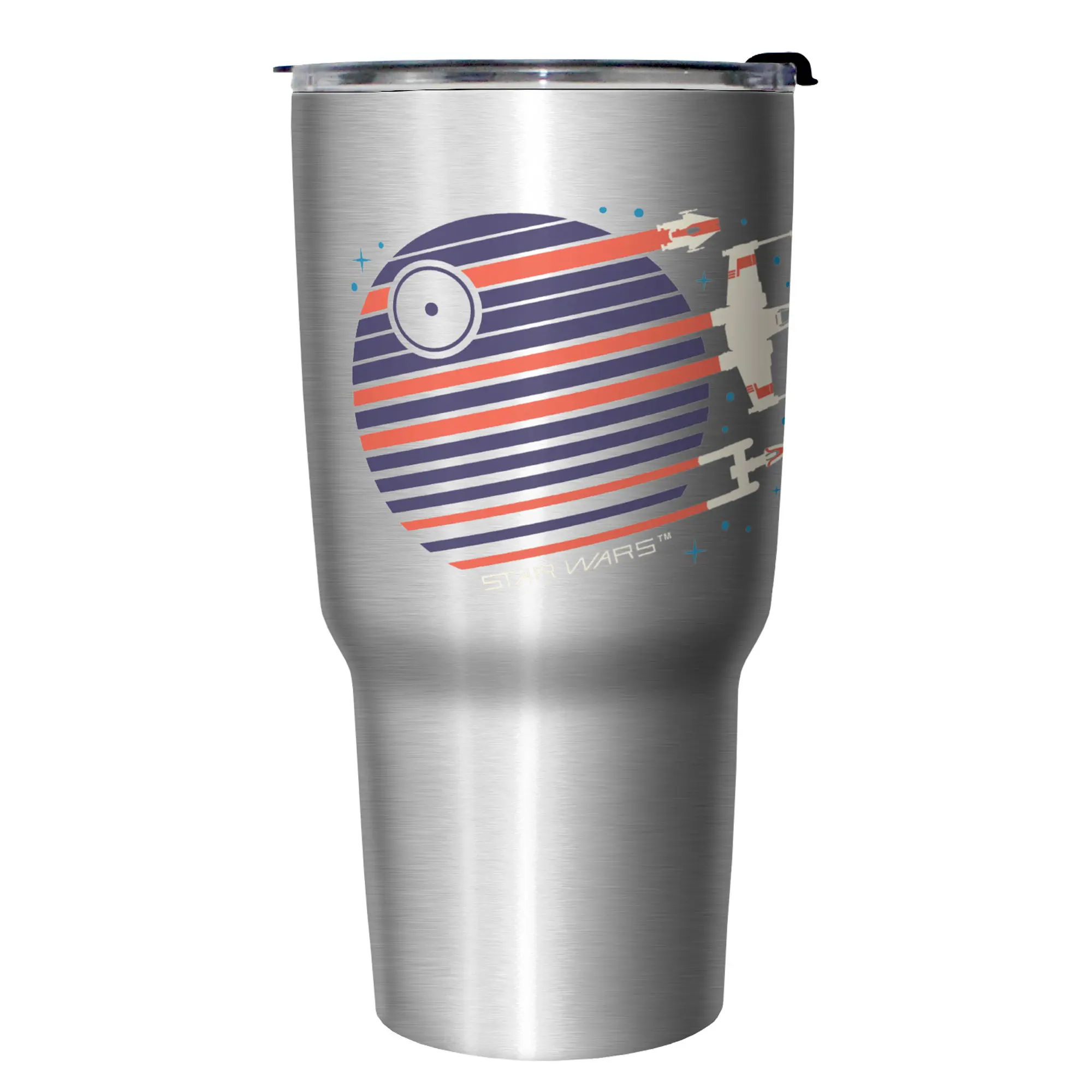 Star Wars Minimalist Death Star Stainless Steel Tumbler w/Lid