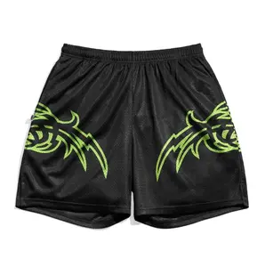 Randy Orton WrestleMania 35 Retro Mesh Shorts All-Over Print Active Sport