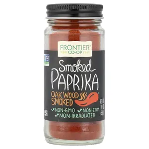 Frontier Co-op Smoked Paprika, Oak Wood Smoked, 1.87 oz (53 g)