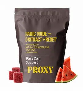 PROXY Fast Acting Calm Gummies (30 Count), Stress Support with Kava, Watermelon & Lemon Balm, Non Drowsy Daily Reset Gummies, Watermelon Flavor, On The Go Calm Routine