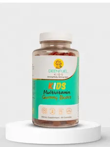 Kids Daily Multivitamin Gummies | Halal Friendly Chewable Vitamins for Kids - Daily Nutrient Support Supplement