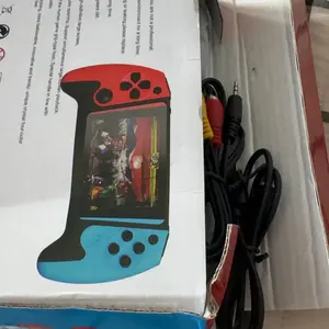 Portable Retro Video Handheld Games Console, 3.5-Inch Joystick, 500 Game Library, Wireless Controller, Rechargeable Battery, TV Connection, Handheld Cordless, Handheld Gaming Console