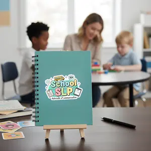 School SLP Sticker – Advocate of Communication | Speech Therapy Die-Cut Sticker