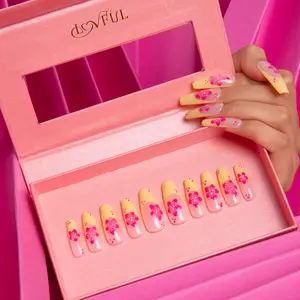 (No B3G1) Lovful | SURPRISE DEAL 10Pcs Unique Design Handmade Acrylic Press on Nails Salon Quality Nails