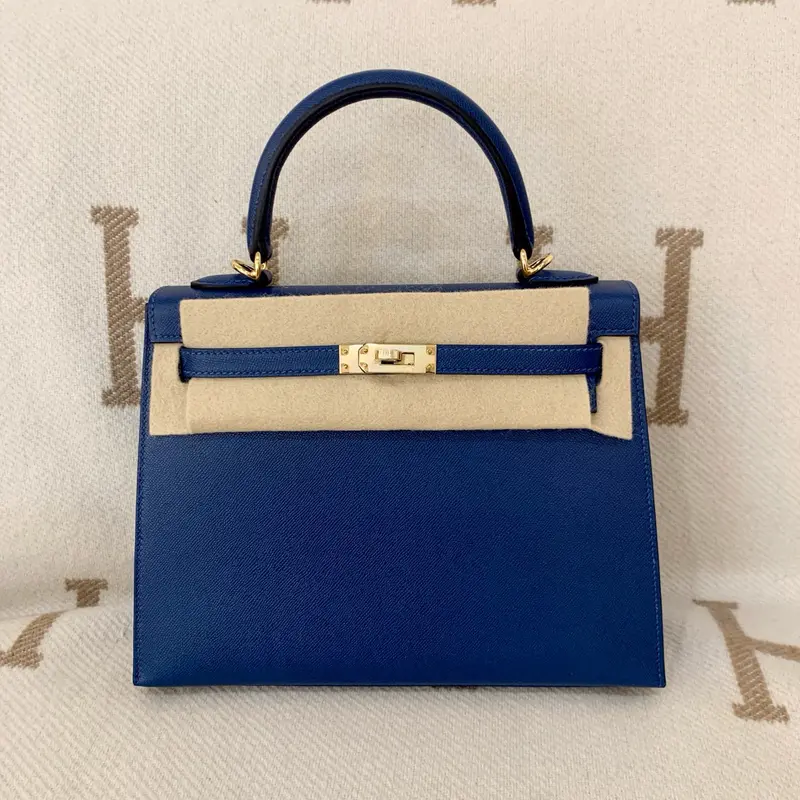 Pre-owned HERMÈS Leather tote bags Hermes Kelly 25 Madame Hanada (cr0912a0)