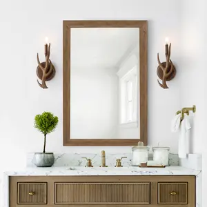 JONATHAN Y Sheila Rustic Marble/Metal LED Chandelier; for Living Room,Bedroom, Kitchen, Office