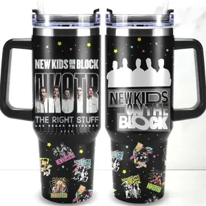 New Kids The Right Stuff 2026 Custom Cup 40 oz 20 oz Tumbler With Handle Stainless Sturdy 5FG