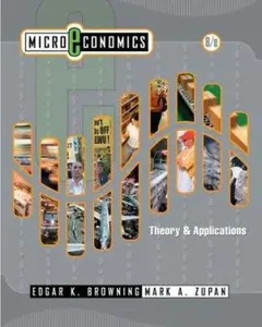 USED-Microeconomic: Theory & Applications by Edgar K. Browning (Hardcover)