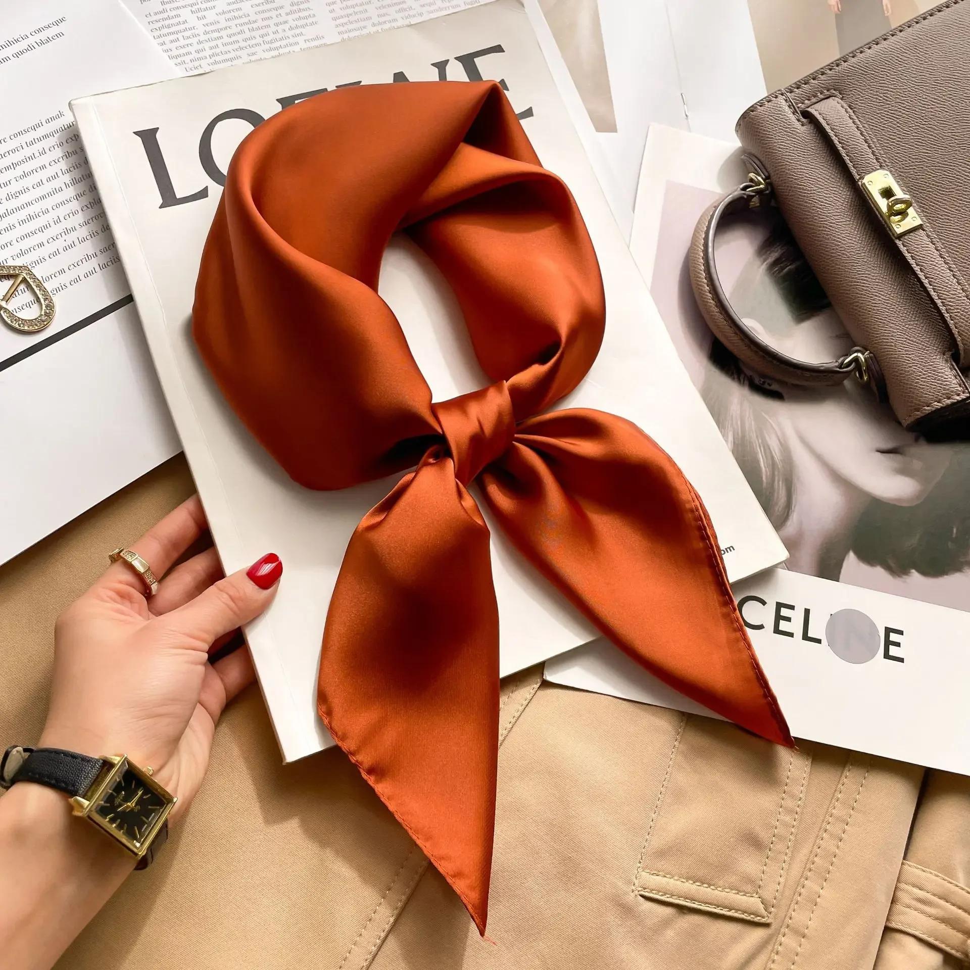 Satin Headband Scarves