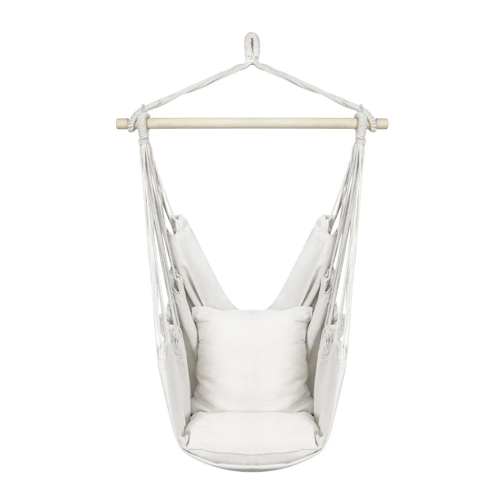 Sorbus Hanging Rope Hammock Swing Chair