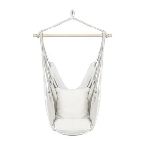 Sorbus Hanging Rope Hammock Swing Chair