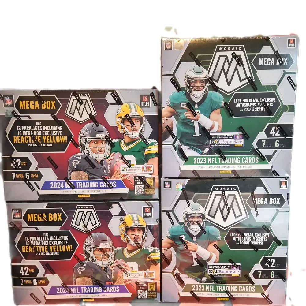 Break #396 - 2 Year Mosaic Mega Mixer - 2023 Mosaic Megas - 2024 Mosaic Megas Football Pick Your Team