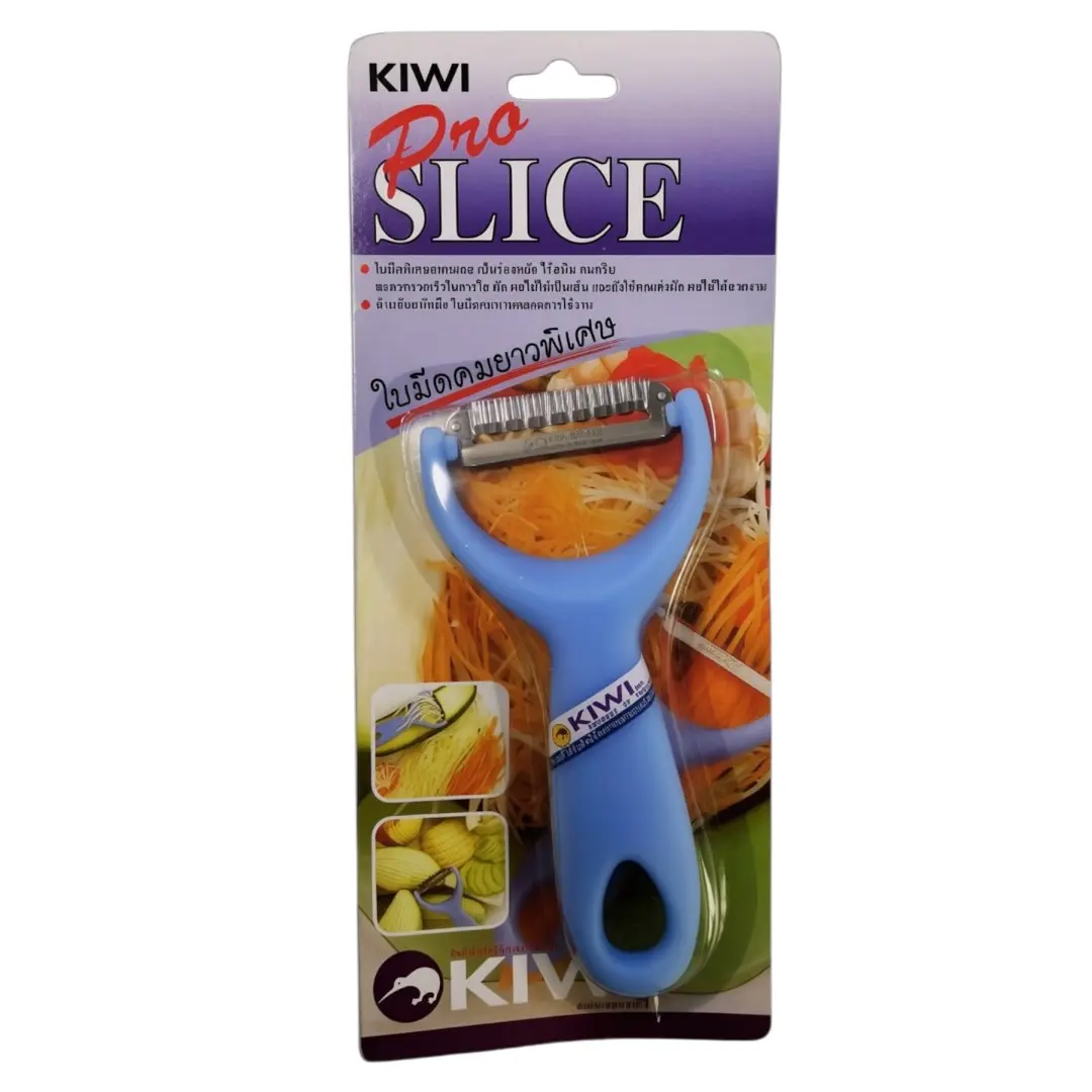 KIWI PRO SLICE 218 BLUE ZIGZAG STAINLESS