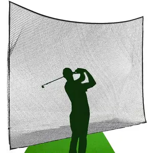 10ft, 15ft, 25ft  Practice Netting Sturdy Net Hitting Throwing Pitching Net 150LB  Hit Tested Nylon Mesh Netting for Golf, Baseball, Softball, Hockey, Soccer, LAX
