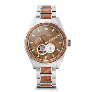 Burlwood Silver Vintage Automatic 40mm