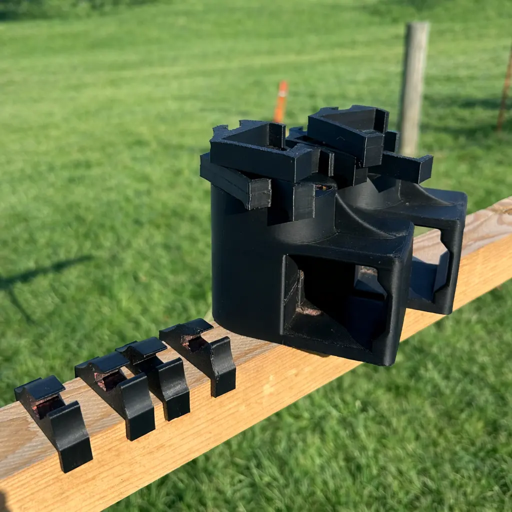 2x T-Dapters + 10 Clay Pigeon Clips 2x T-Dapters + 10 Clay Pigeon Clips