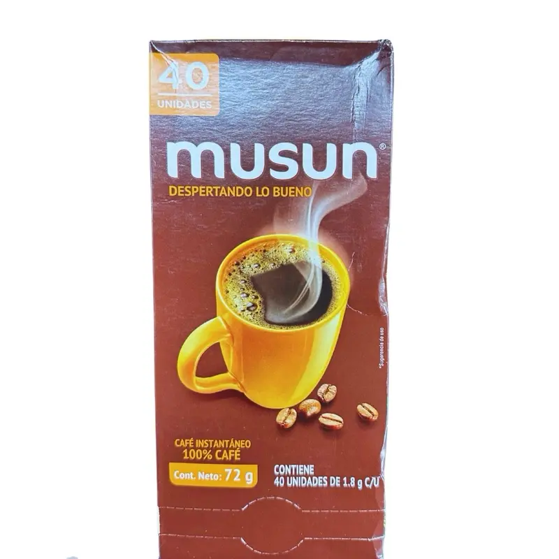 Musun coffee 40 pieces in box - Instant Coffee Musun coffee 40 pieces in box - Instant Coffee